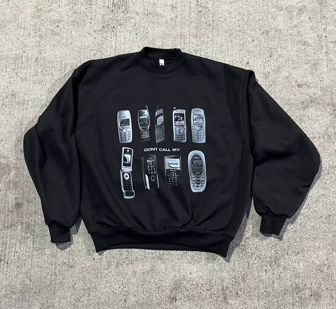 Don't Call My Phone Crew Neck Sweater